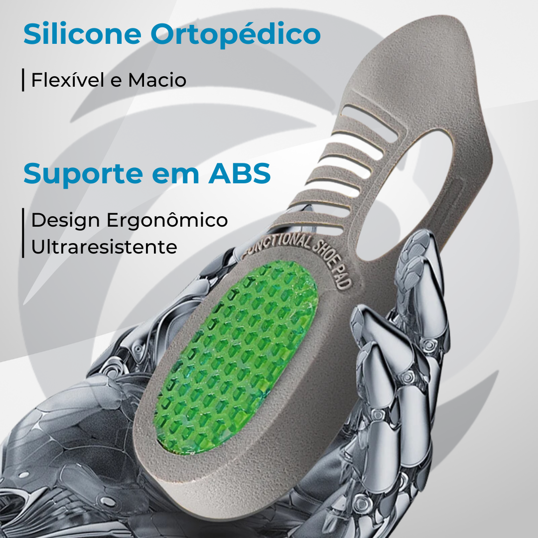 Palmilha Ortopédica Walkomfy© | Suporte e Ajuste Personalizado