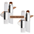 Elroel™ | Bastão Inteligente 2 em 1 com Tom Adaptável e Cobertura Impecável